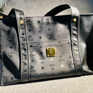 MCM shopper bag , black collor